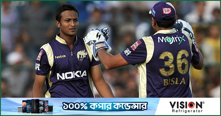 উইজডেনের আইপিএলের বিদেশি এশিয়ানদের সেরা একাদশে সাকিব